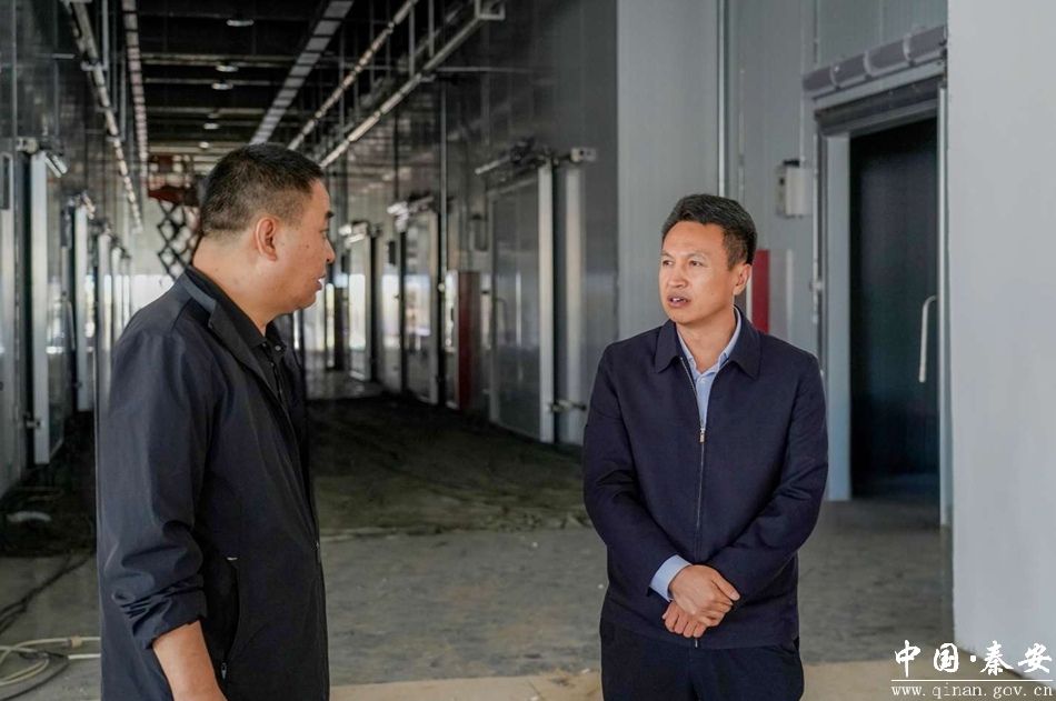 张恒刚调研项目建设工作